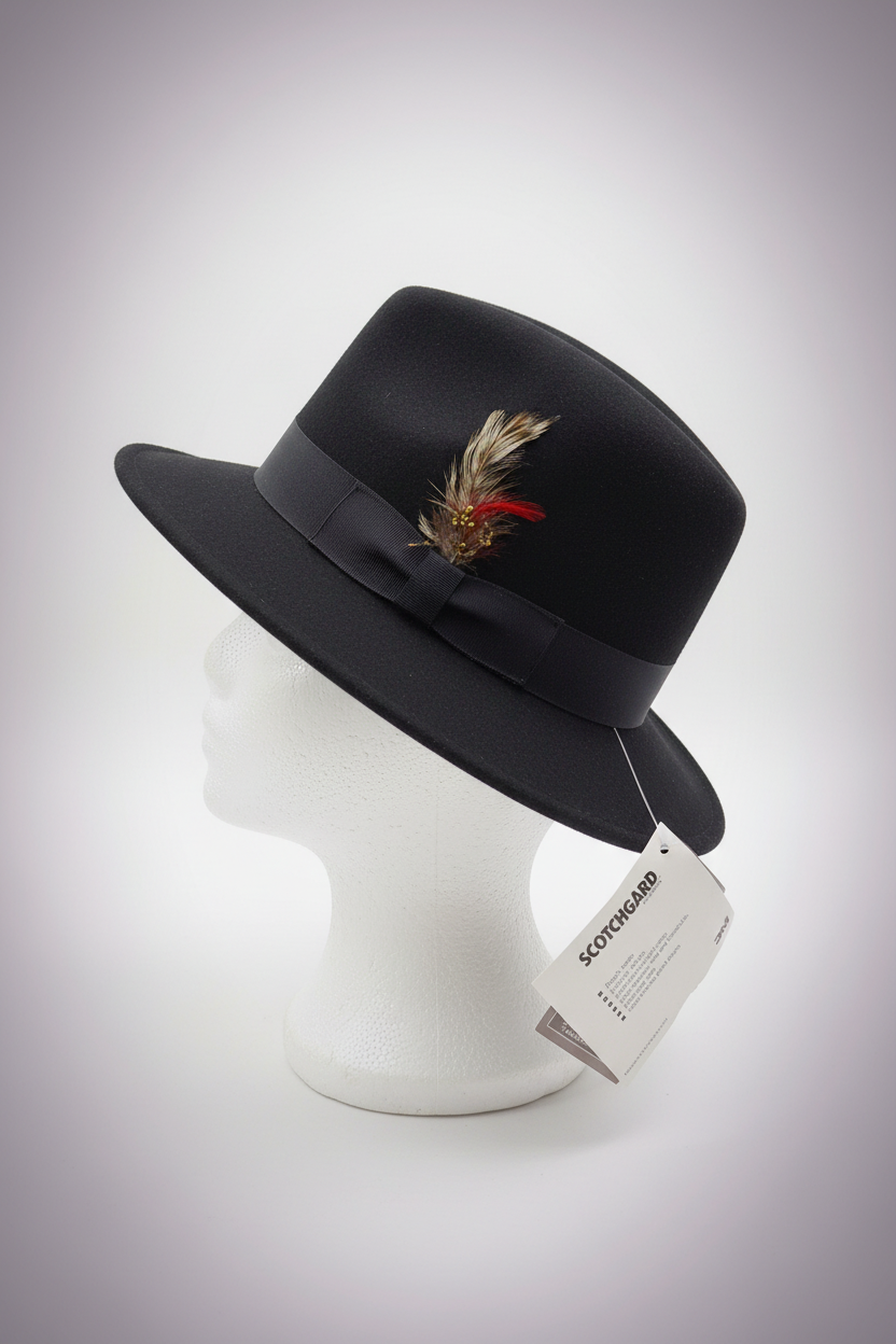 Black Fedora - Same Angle