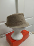 Beige Fedora Hat