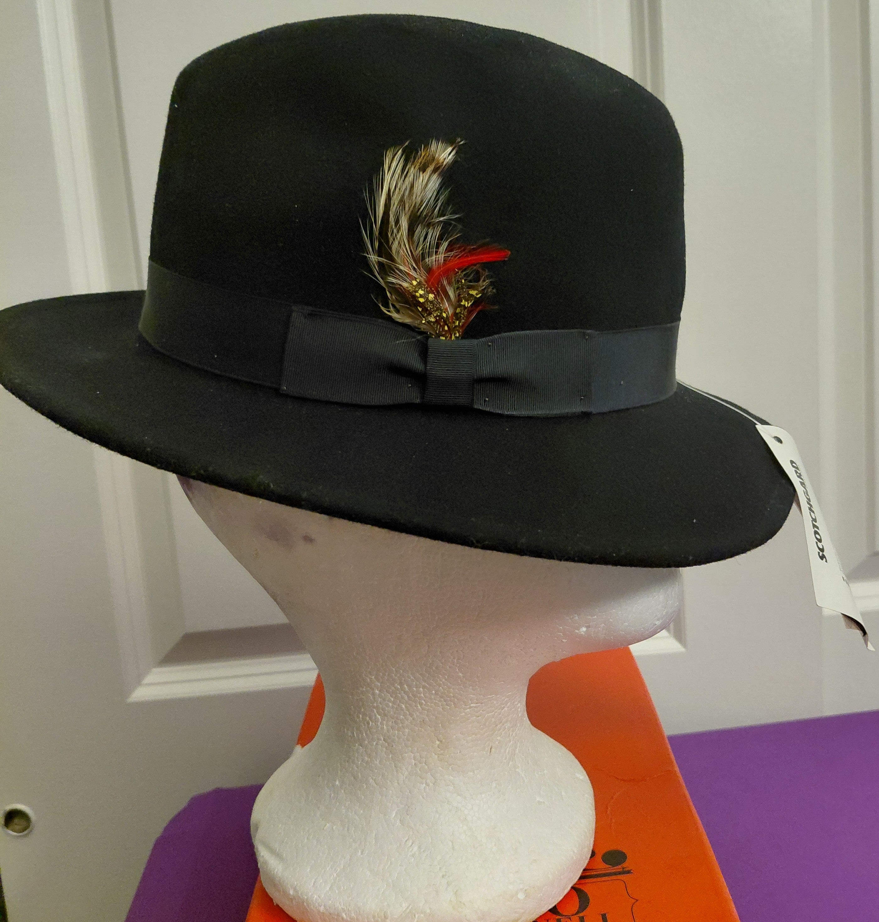 Mens Crushable Felt hat with Scotchgard protection