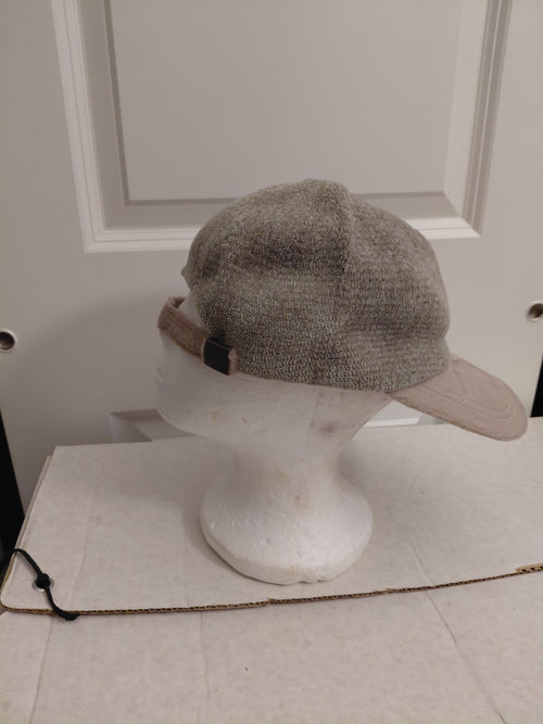 Biege Chenille baseball Cap