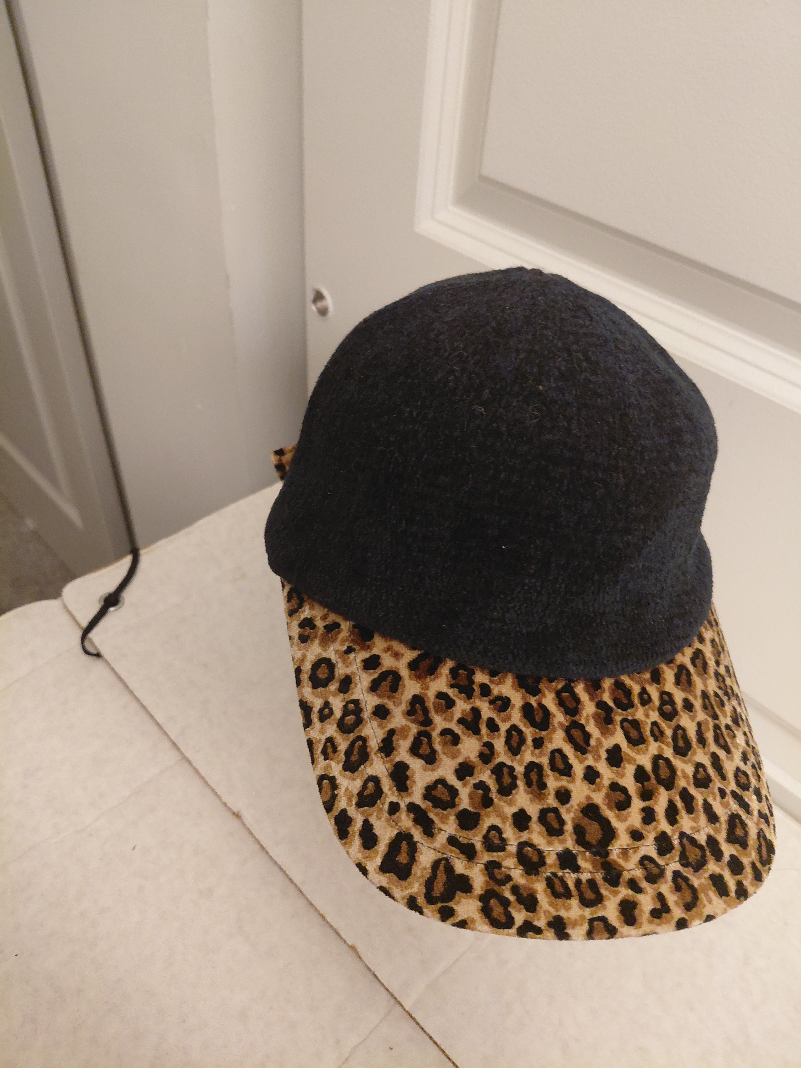Soft Chenille Baseball Cap