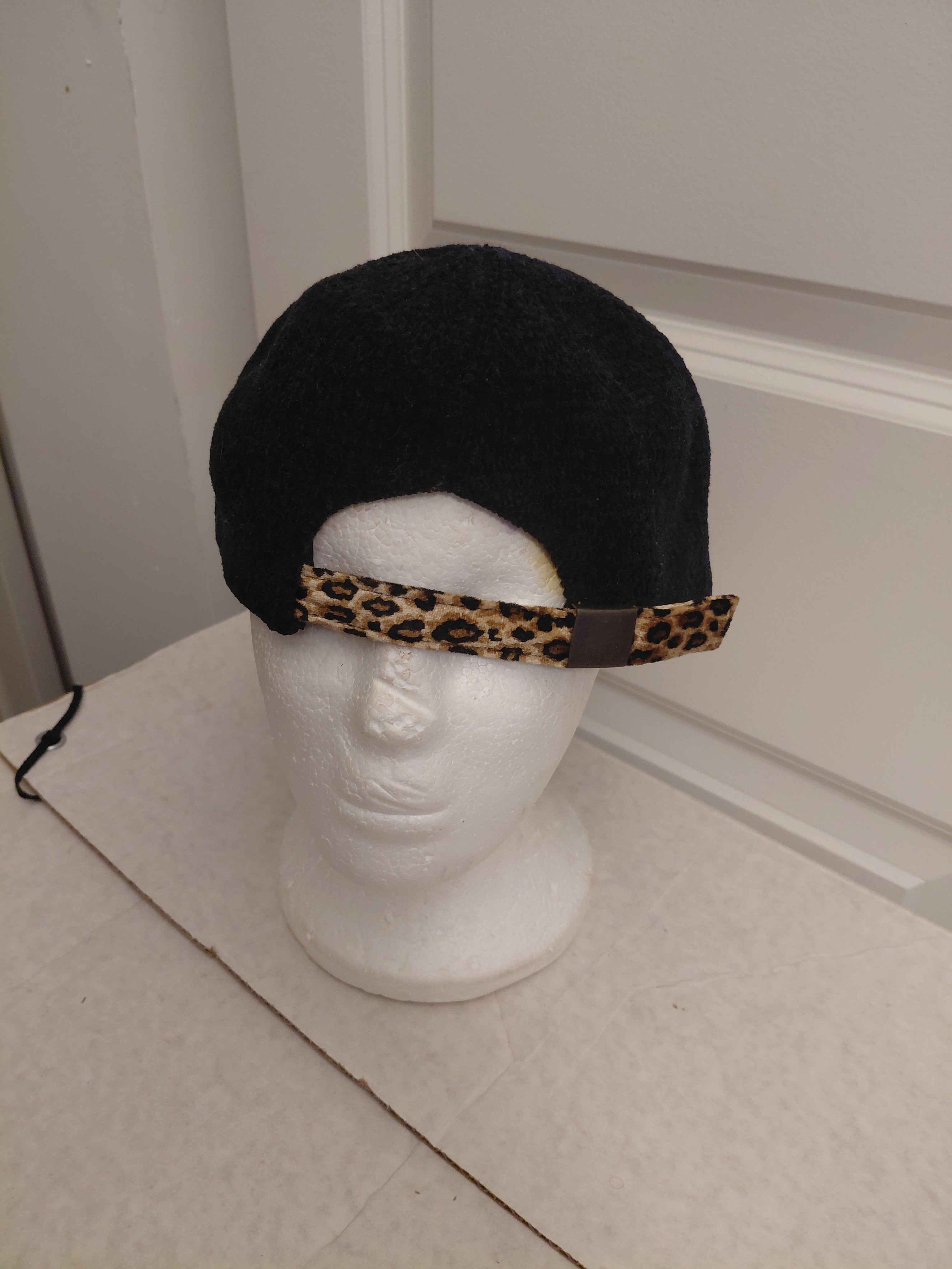 Soft Chenille Baseball Cap