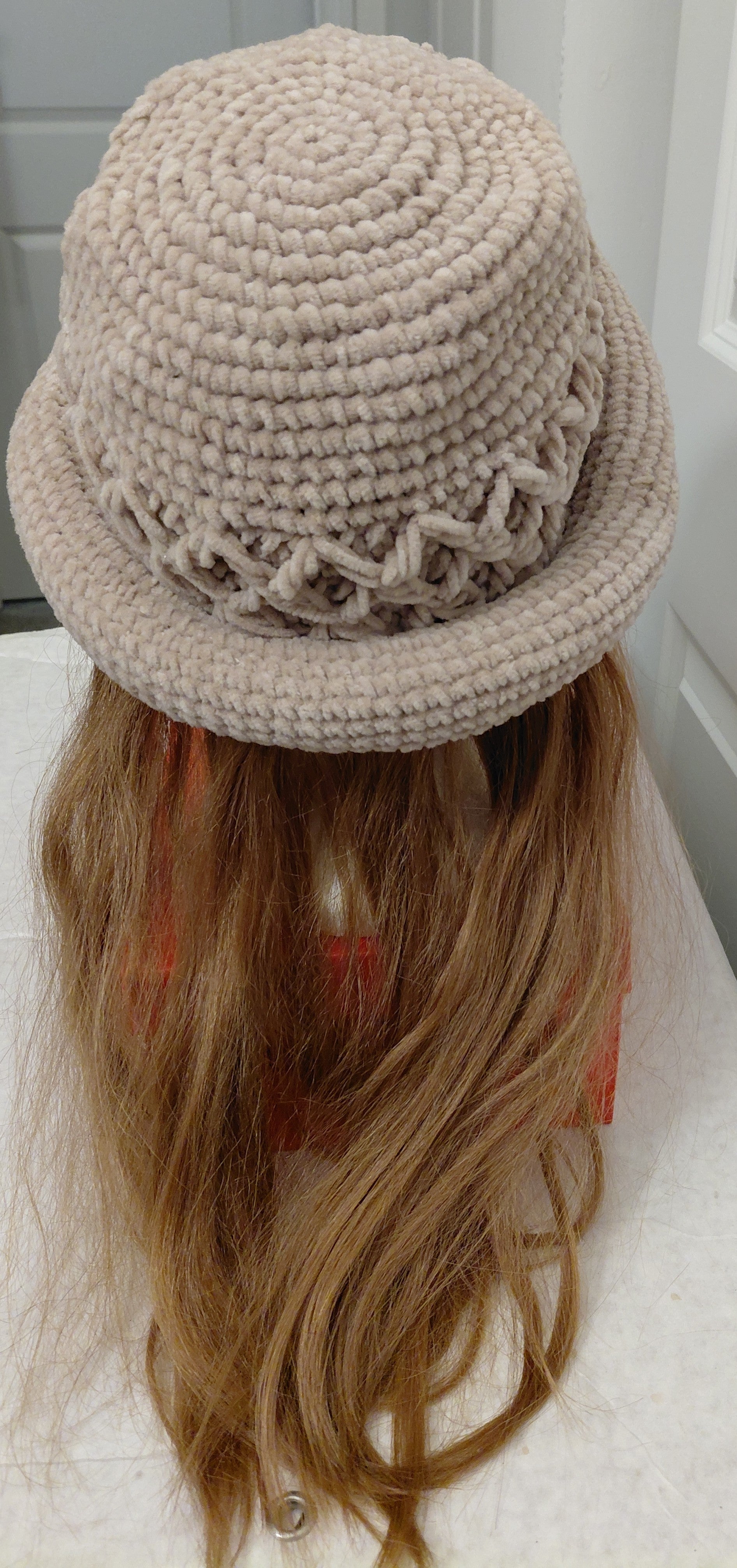 Tan Knit hat