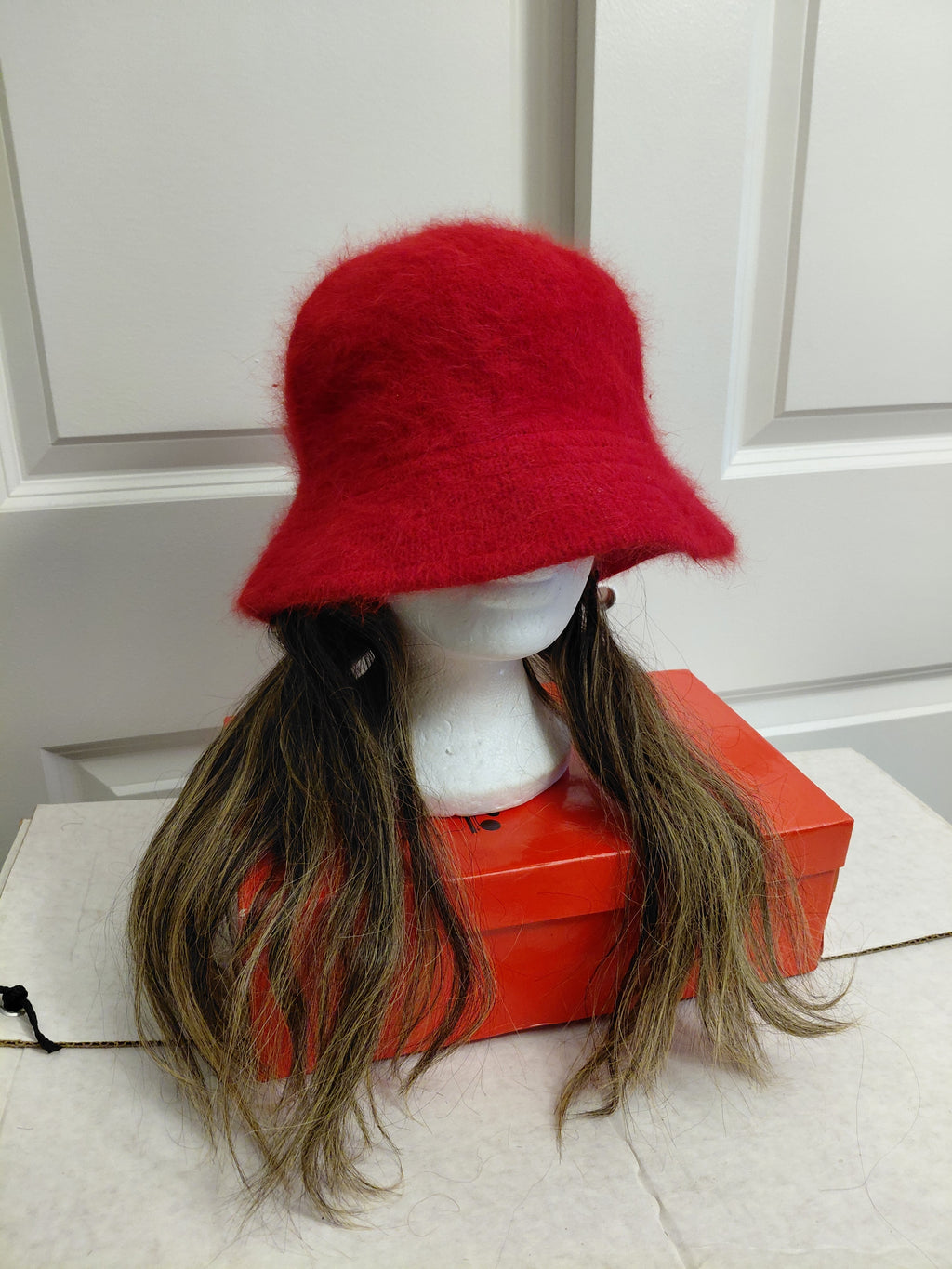 Red Bucket Hat