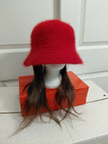 Red Bucket Hat